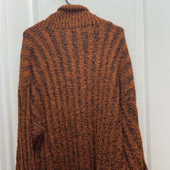 Vintage Penbrooke Lane Oversized Loop Rib Knit Long Open Sweater size Medium - Picture 9 of 10